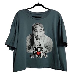 Chemistry Poetic Justice Tupac crop tshirt size XXL